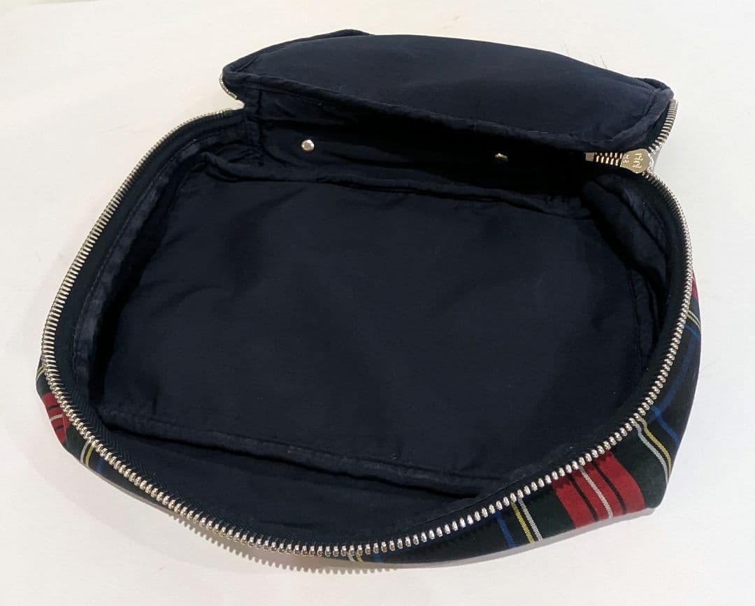 Drawer ドゥロワー チェック柄 トラベルポーチ 2個セット