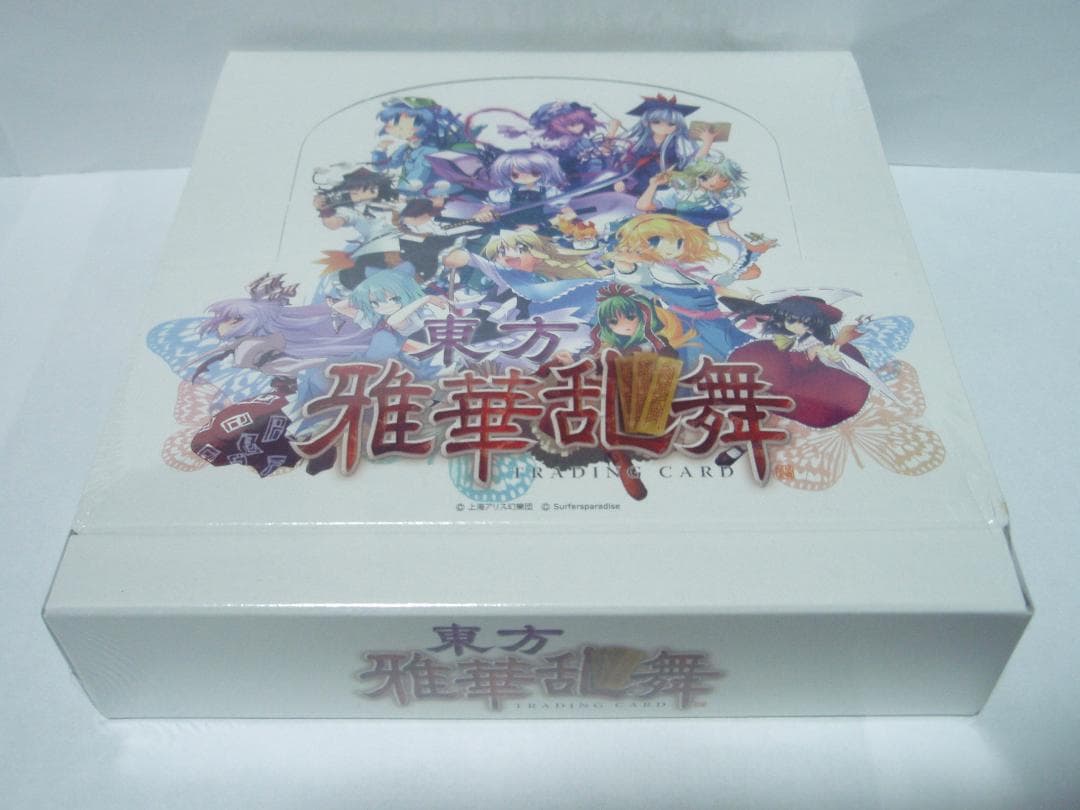 初回版 東方雅華乱舞 1BOX トレカ 東方Project 博麗霊夢 霧雨魔理沙