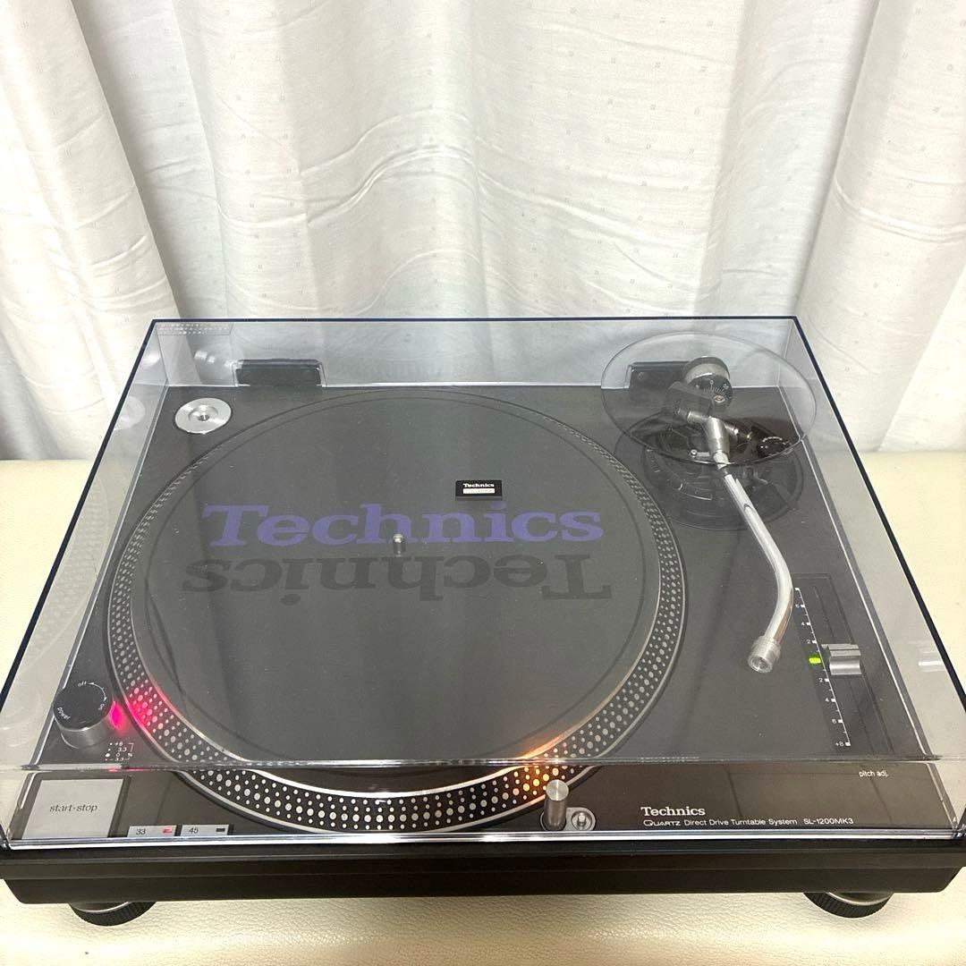 Technics SL-1200MK3 ① 通電・動作・音出し確認問題無し