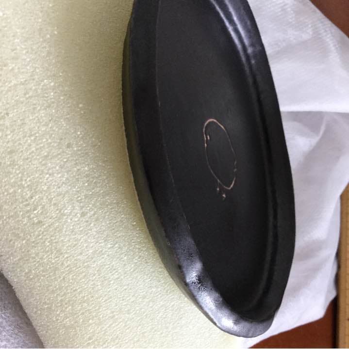 笠間焼陶芸作家小島英一氏のビンテージ作品　ひよ子の小皿（皇后陛下お買い上げの物）