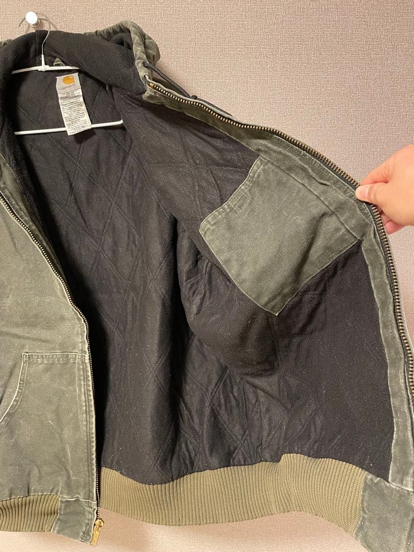 Carhartt フード付きジャケット オリーブグリーン