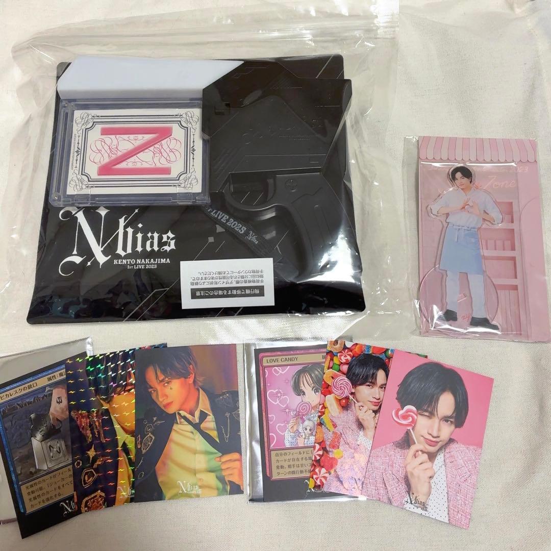 中島健人 ピカレスクの銃口 ペンライト Nカード6枚 アクスタ ケンティー