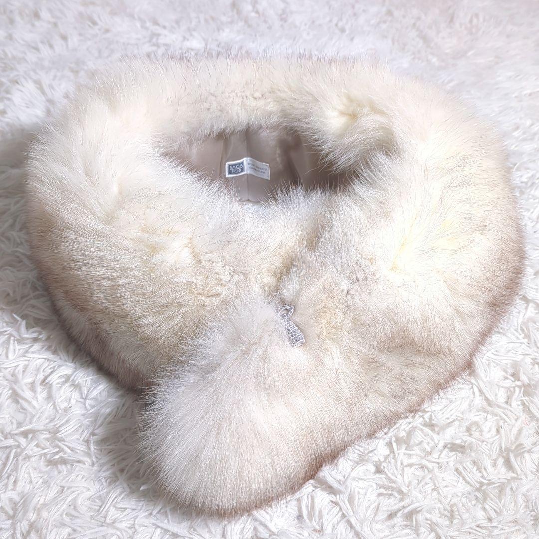 〈未使用〉成人式 振袖 草履 バッグ ファー 3点セット 佐賀錦 SAGAFOX