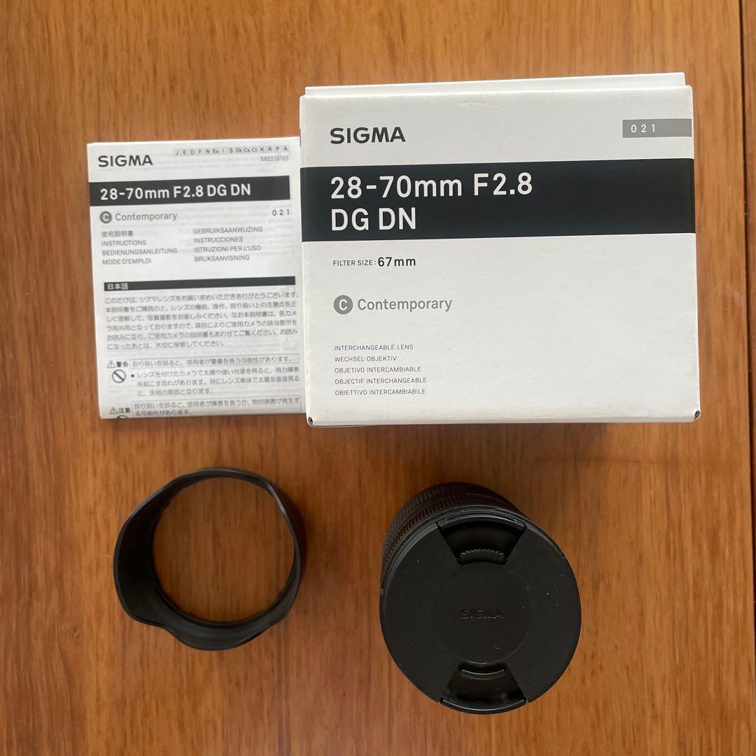レンズ(ズーム) SIGMA 28-70mm F2.8 DG DN L-mount