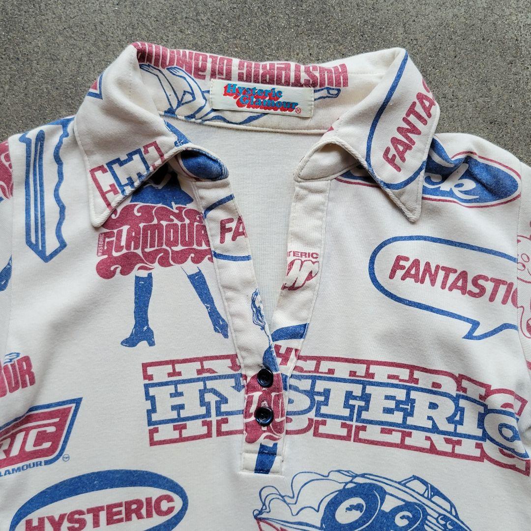 90s 初期タグ HYSTERIC GLAMOUR ポロシャツ ヒスガール