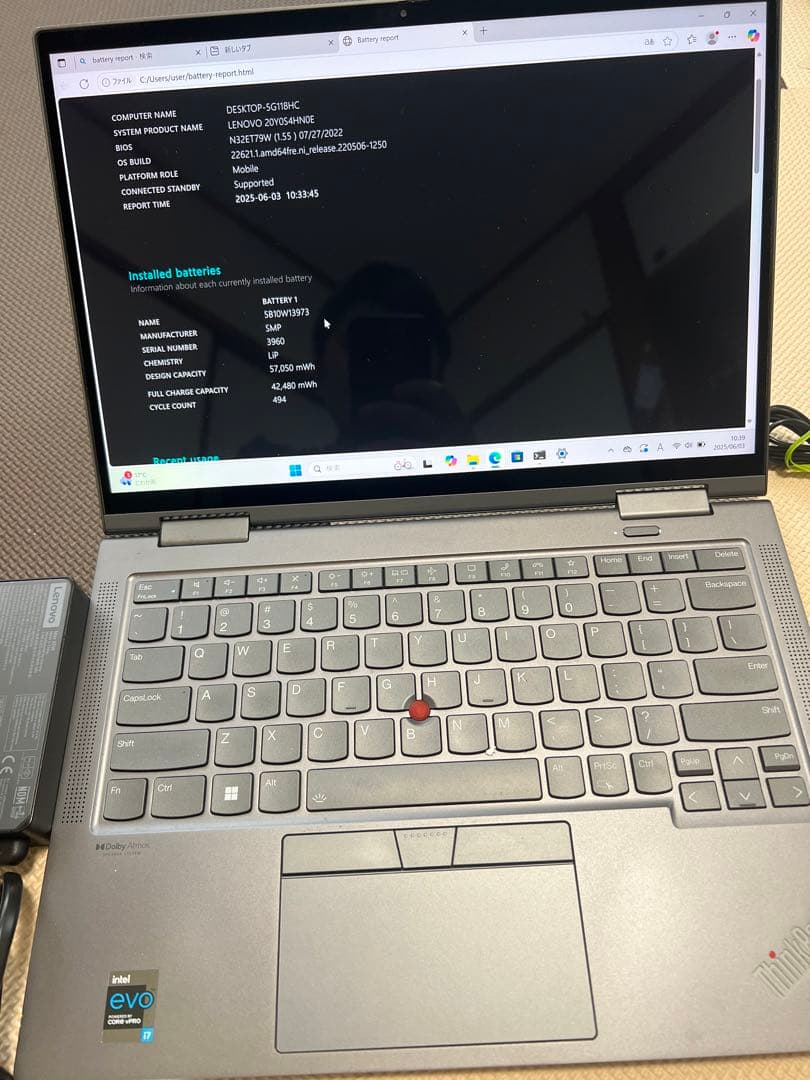 Windowsノート本体 Lenovo ThinkPad X1 Yoga Gen 6 32GB