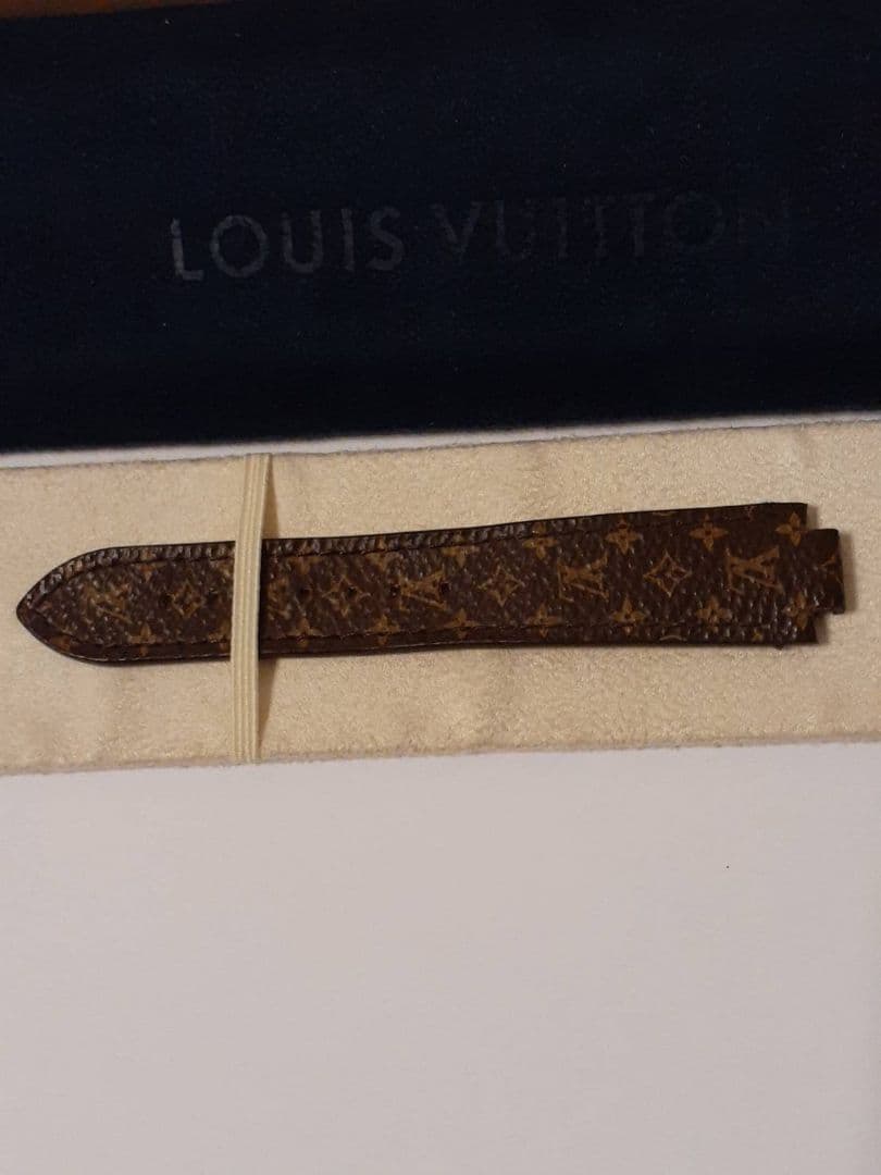 ルイヴィトン タンブール モノグラム キャンバス ストラップ レザーベルト