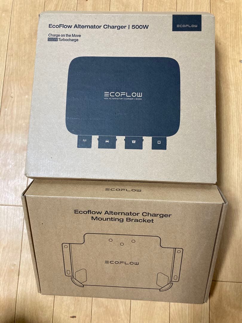 EcoFlow Alternator Charger 2点500W セット