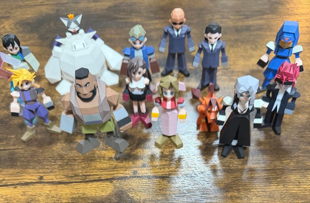 一番くじ　ファイナルファンタジーⅦ リバース　D賞ミニフィギュア賞　G賞6種