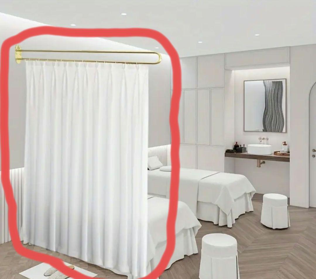 カーテン　仕切り　間仕切り　パーテーション