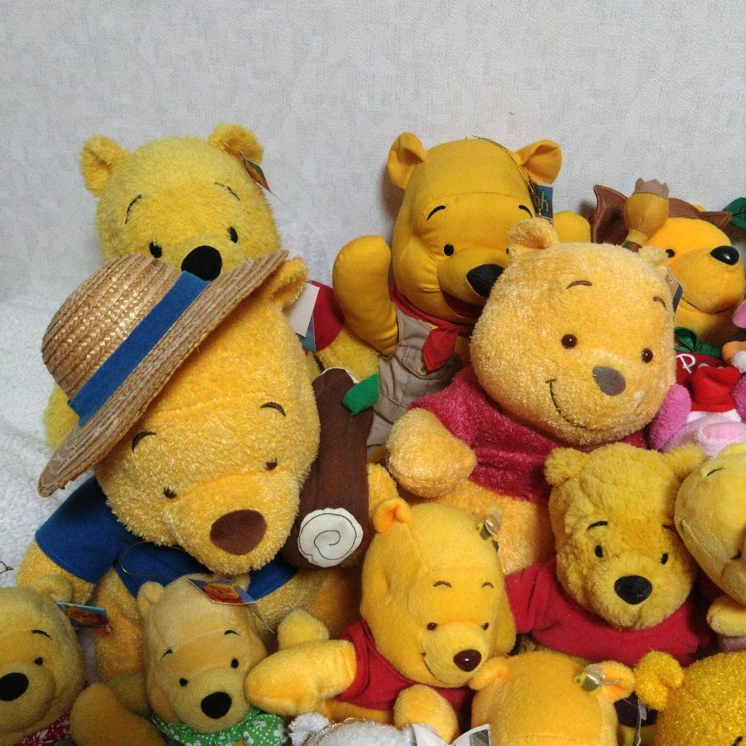 【プーさん】ぬいぐるみ まとめ売り 24点