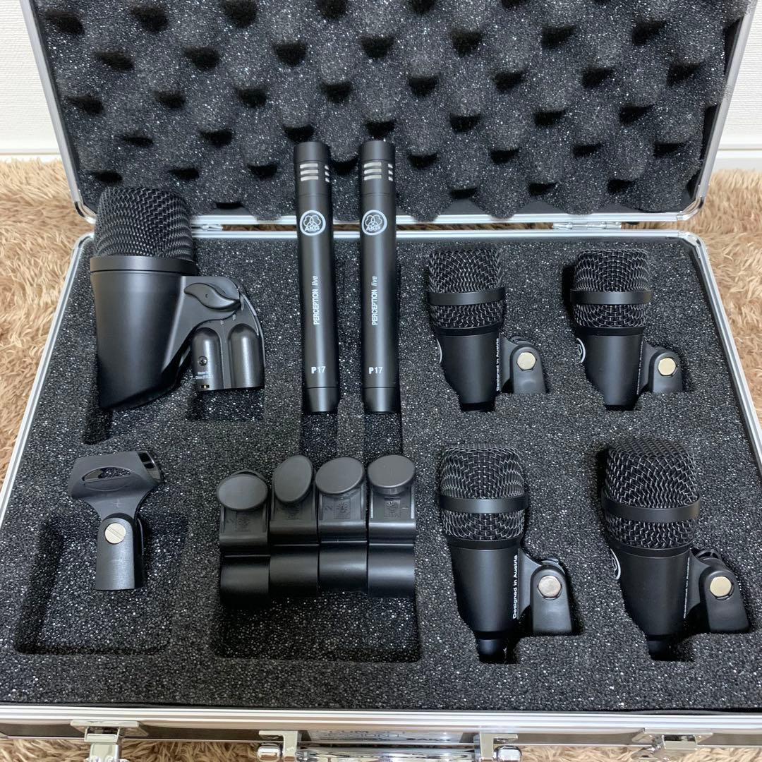 AKG ドラムマイクセット Session1 美品 ケース付