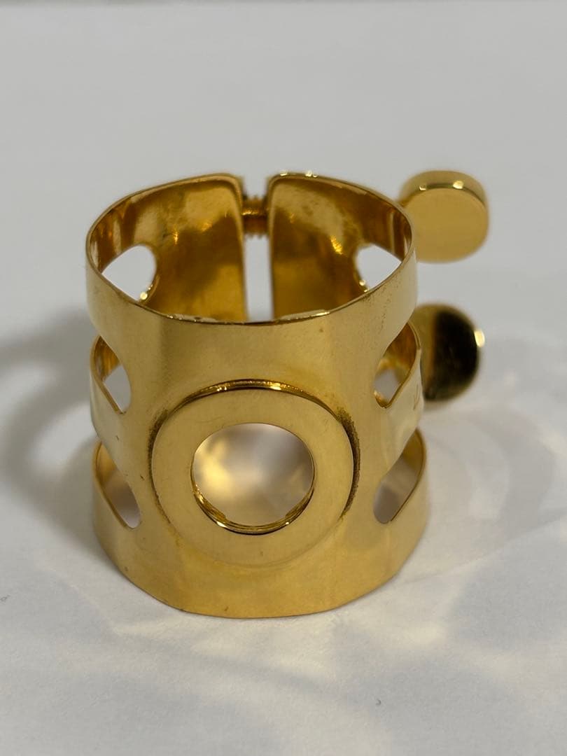 Wood Stone クラリネット リガチャー 金メッキ ケース欠品