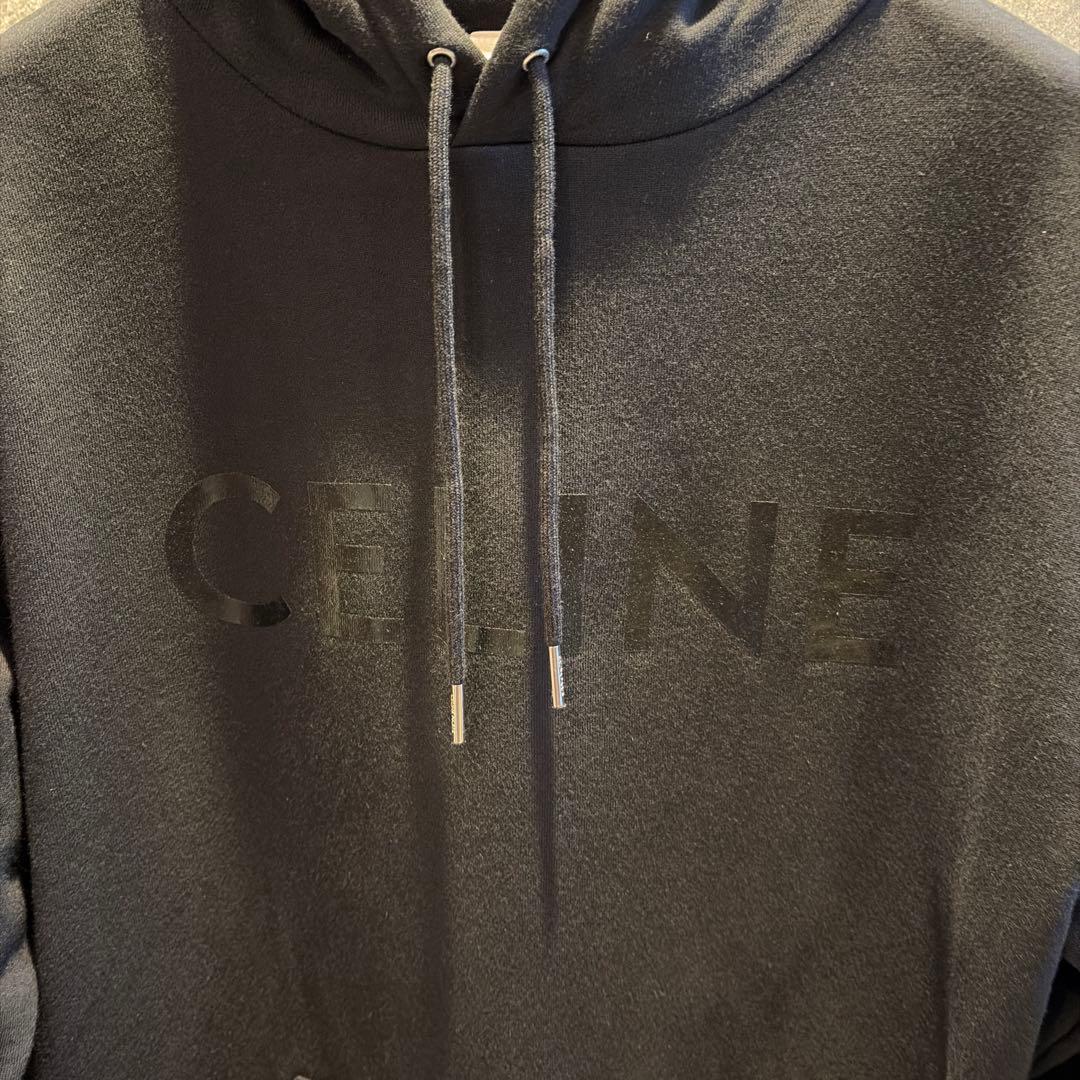 日本正規品　CELINE セリーヌ　ルーズフーディー　パーカー　S