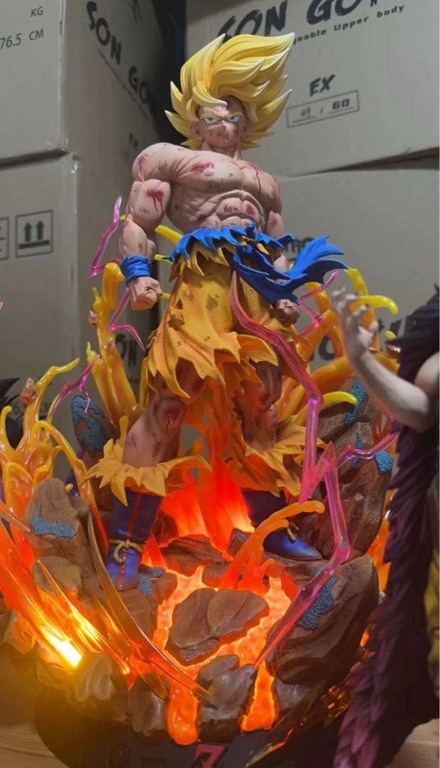 ドラゴンボール 孫悟空 ガレキ ガレージキット スタチュー X⑨⑤