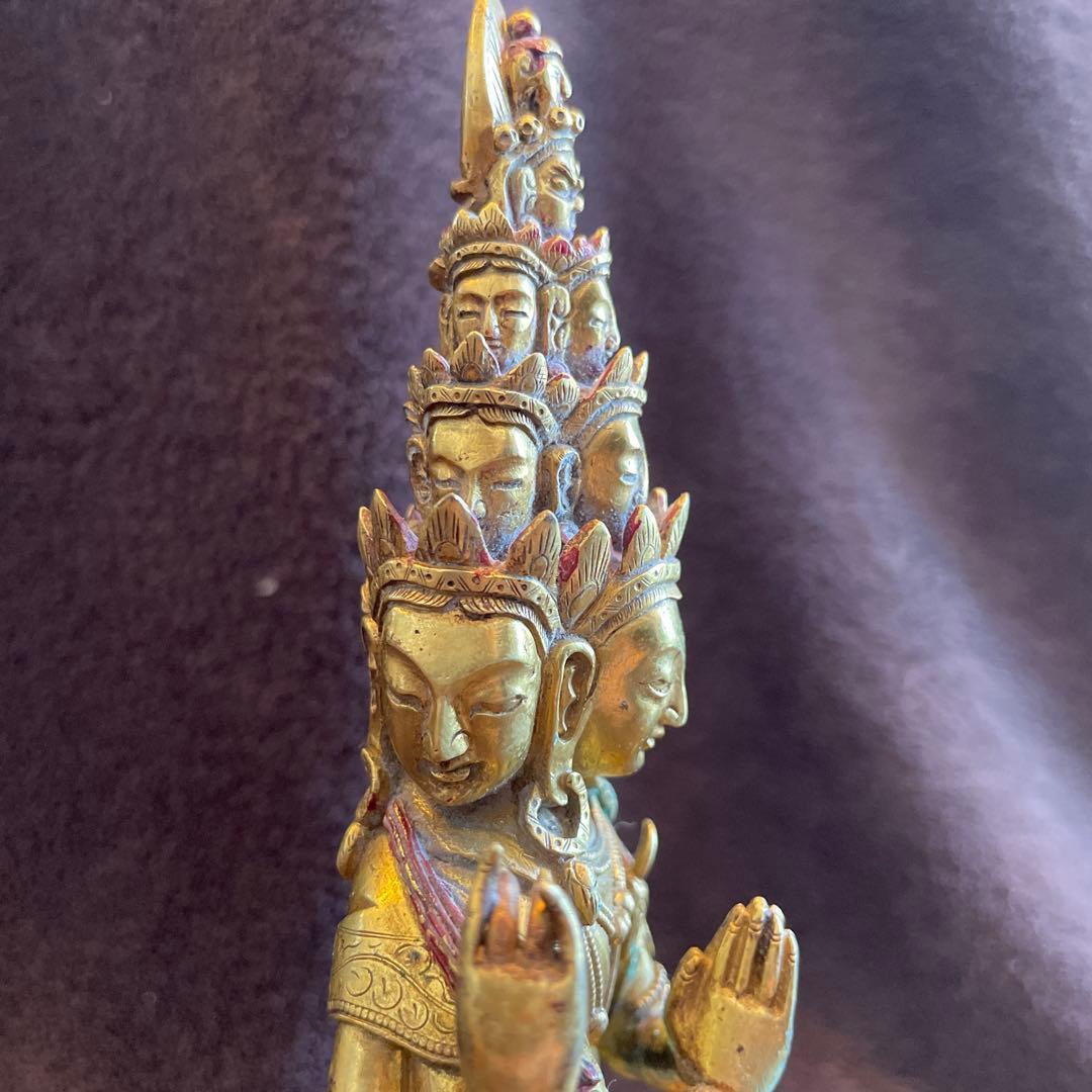 十一面観音 仏像 骨董