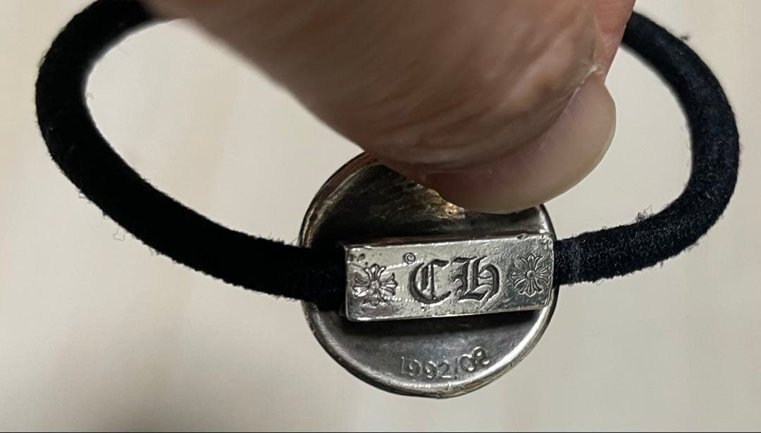 CHROME HEARTS ヘアゴム コンチョ スター　クロムハーツ　インボイス