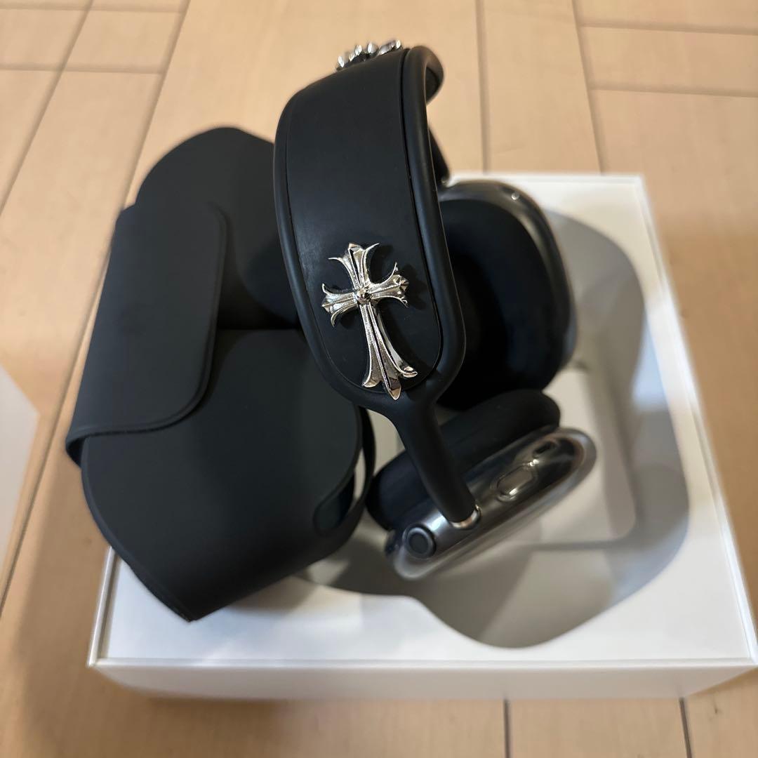 AirPods Max スペースグレー　 アクセサリー　カバー付き