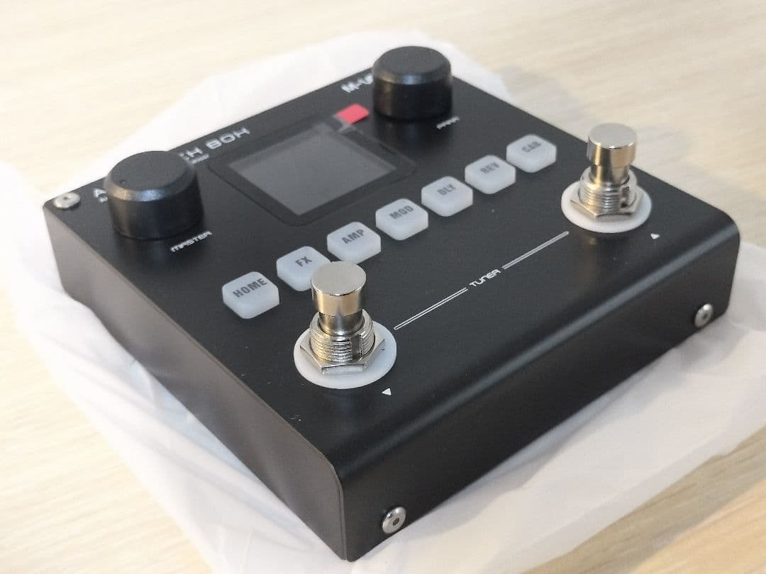 M-VAVE BLACHBOX　ギターマルチエフェクター　アンプシュミレーター