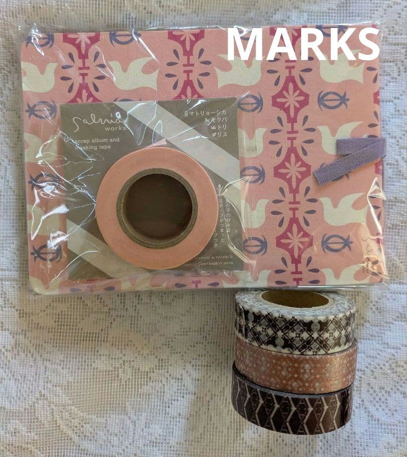 マスキングテープ マークス スクラップブック ラベセデールパーエビ ボルドー