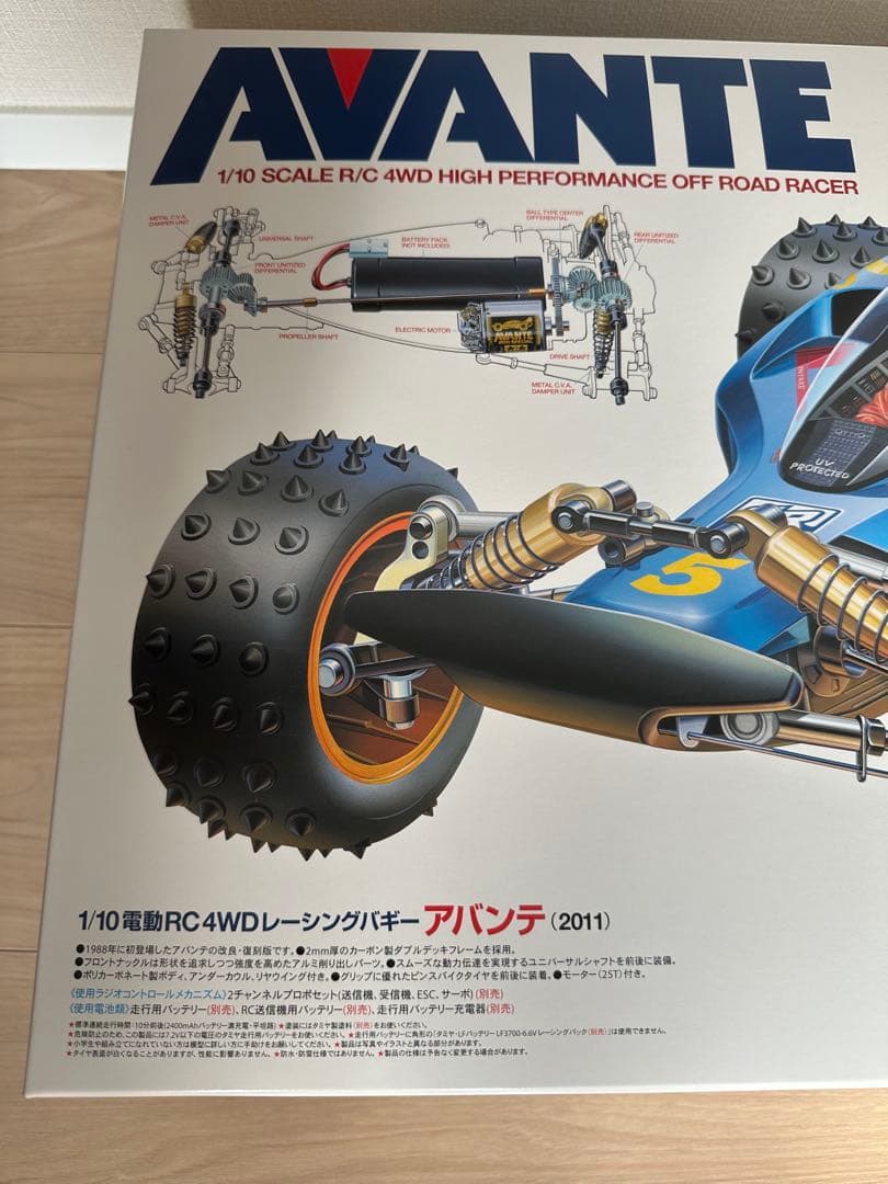 AVANTE 1/10 タミヤ　アバンテ未使用品　ファインスペック2.4Gセット