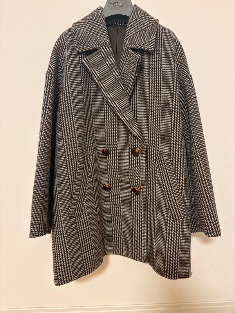 ジャーナルスタンダードレリューム　オーバーサイズチェックコート