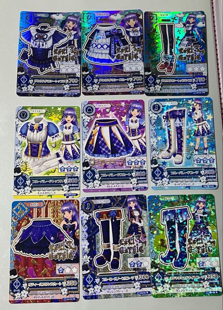 アイカツカード　12枚セット　氷上スミレ