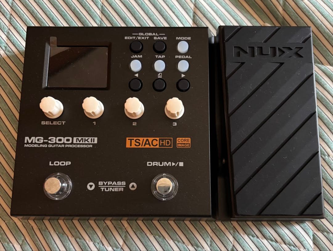 まーくん NUX MG-300 MKII モデリングギタープロセッサー