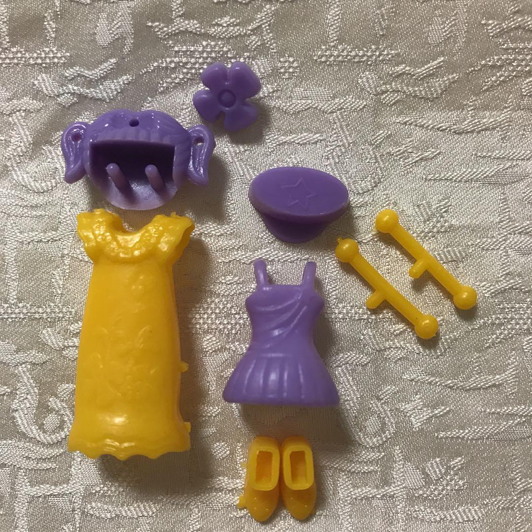 グリコおまけ　昭和　レトロ　パピーちゃん(バトンルック　ムウムウドレス)