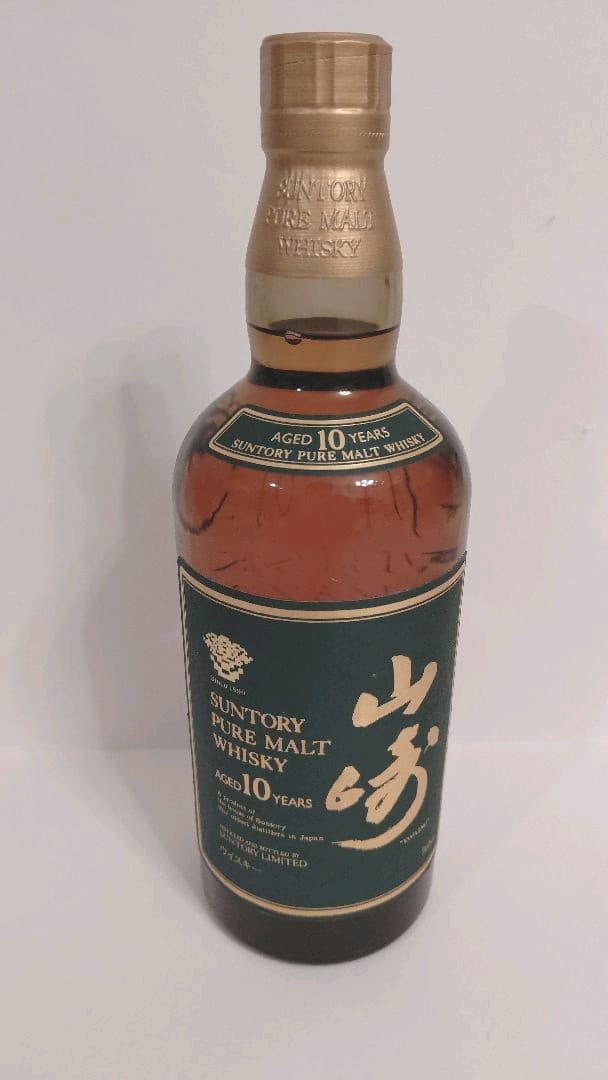 サントリー 山崎 10年ピュアモルトウイスキー グリーンラベル