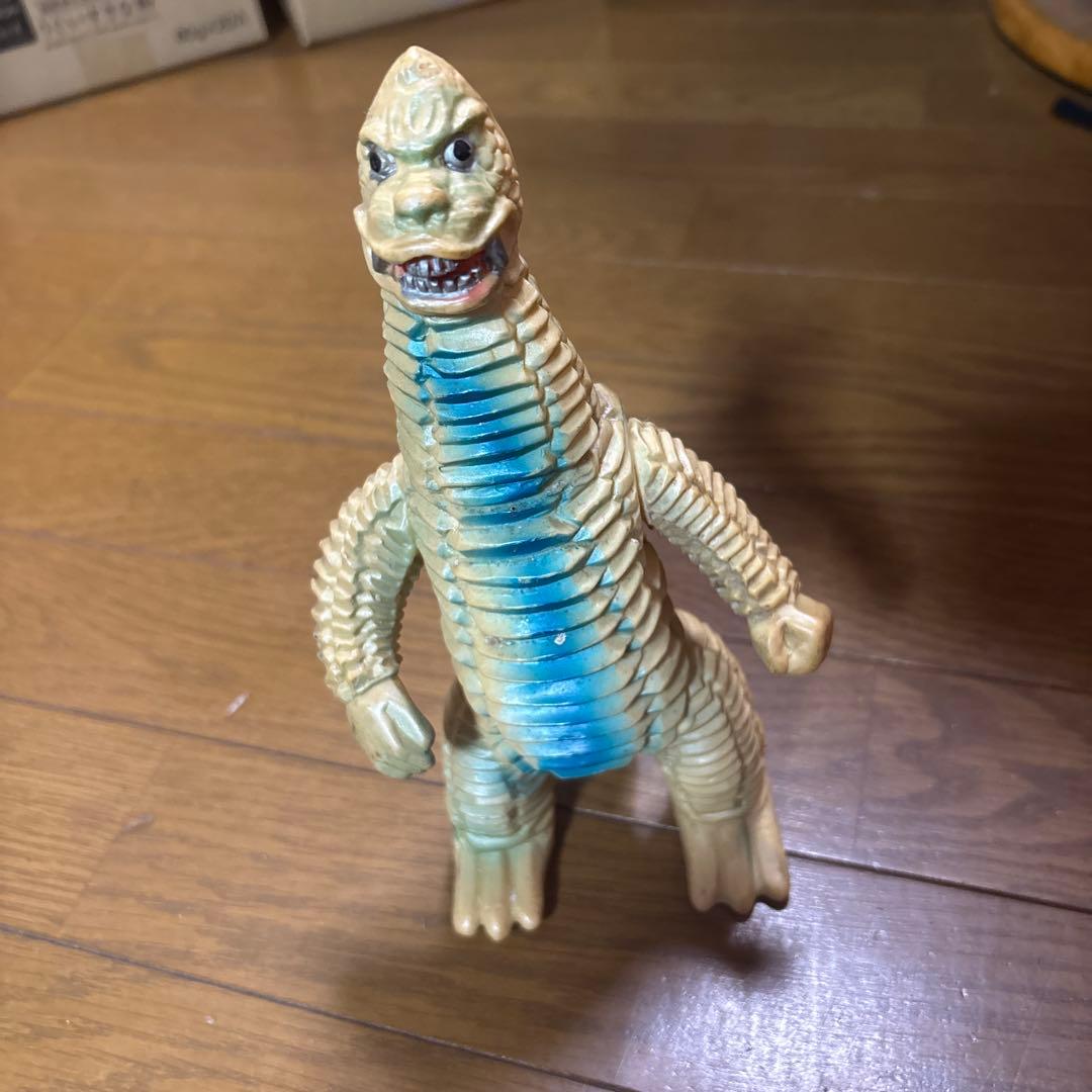 昭和レトロ 当時物 ブルマァク レッドキング ソフビ