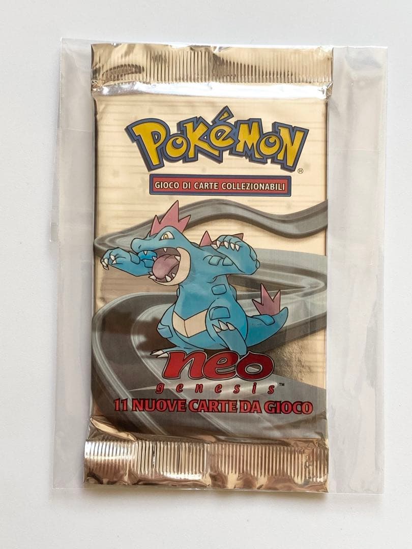 ポケモンカードゲーム neo genesis 未開封パック　イタリア語版