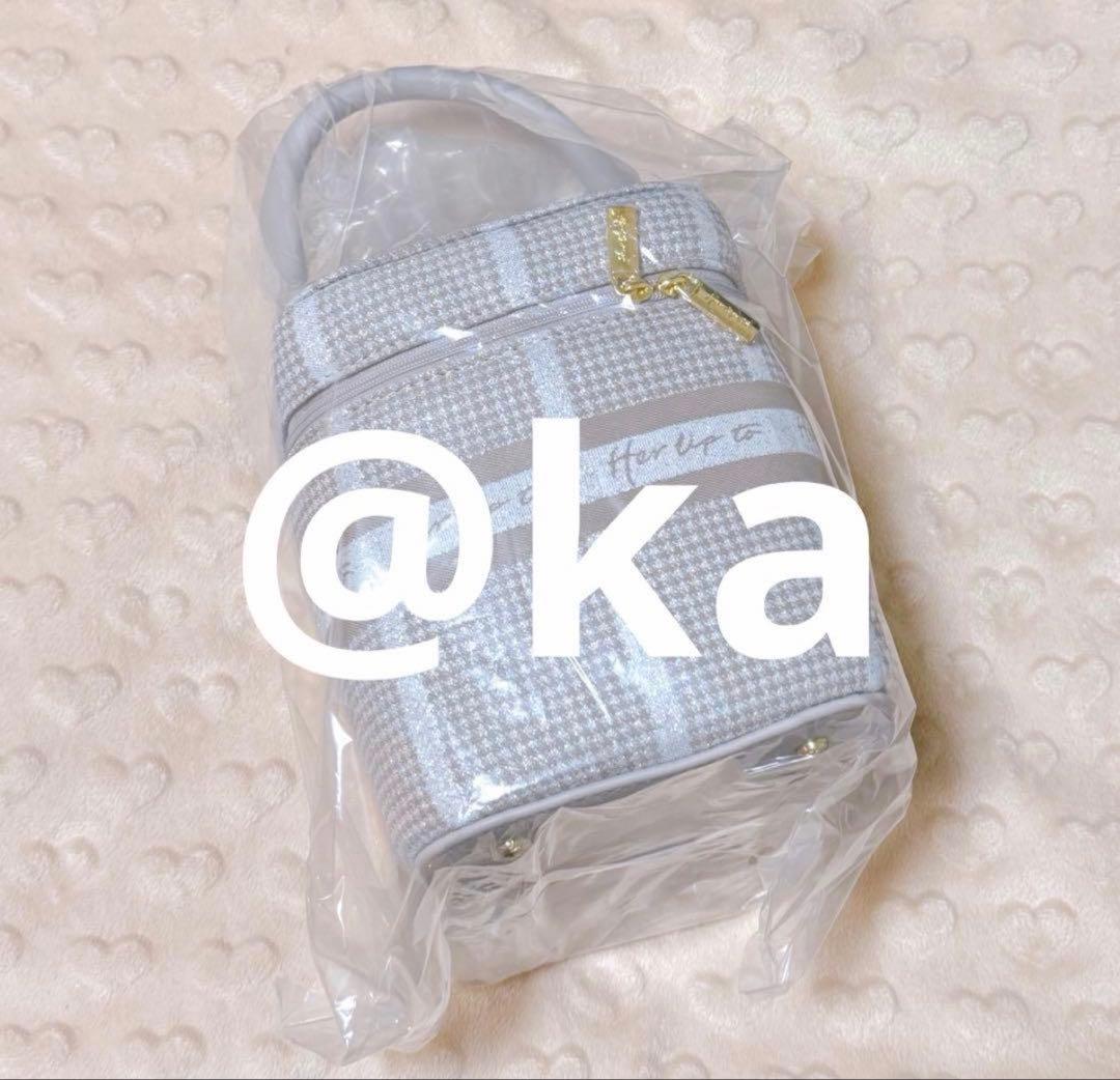 ♡新品未開封♡Herlipto Jacquard Vanity Bag ピンク