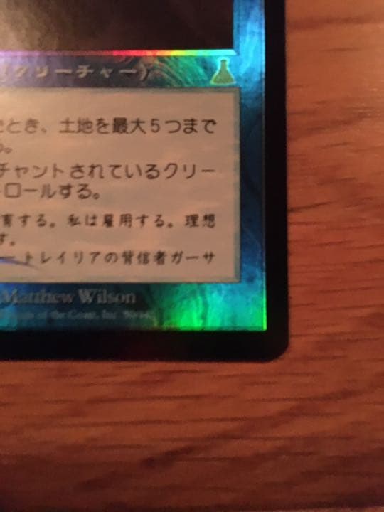 MTG JP Foil 不実 UDS 青R