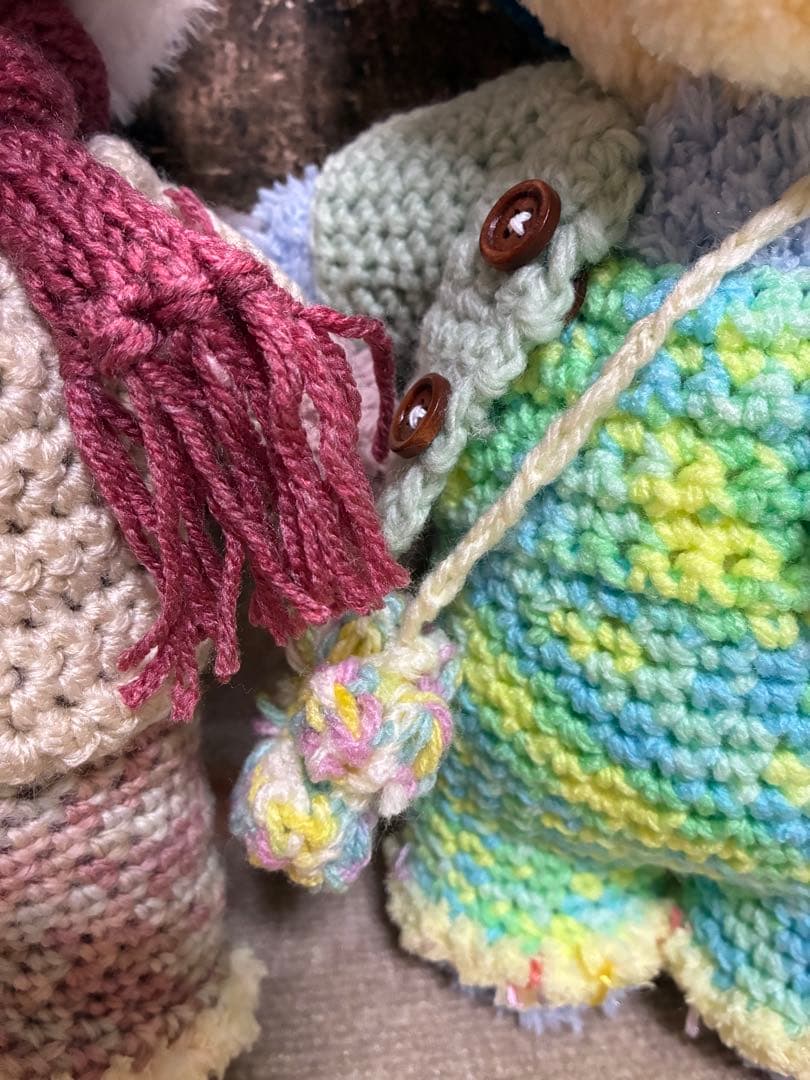 Pon.Pon　モコモコ毛糸のあみぐるみ