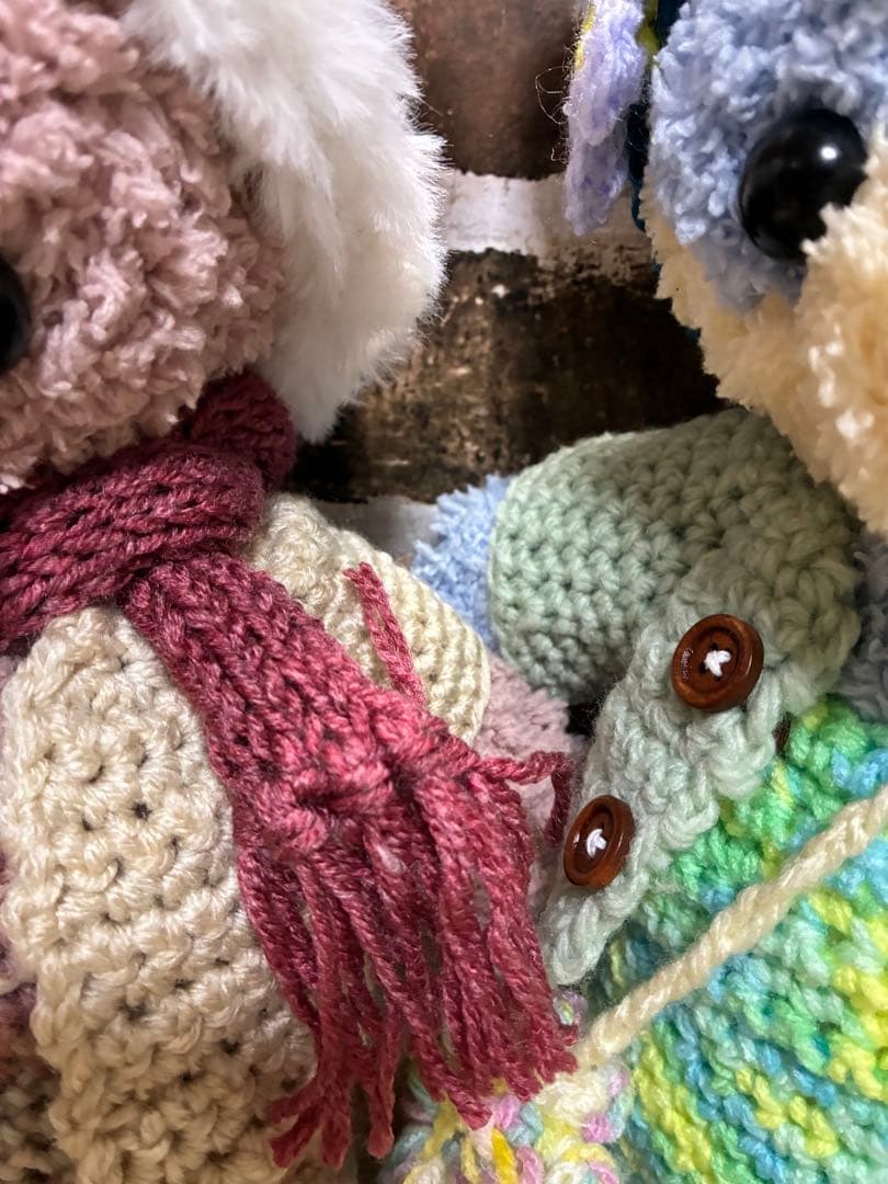 Pon.Pon　モコモコ毛糸のあみぐるみ