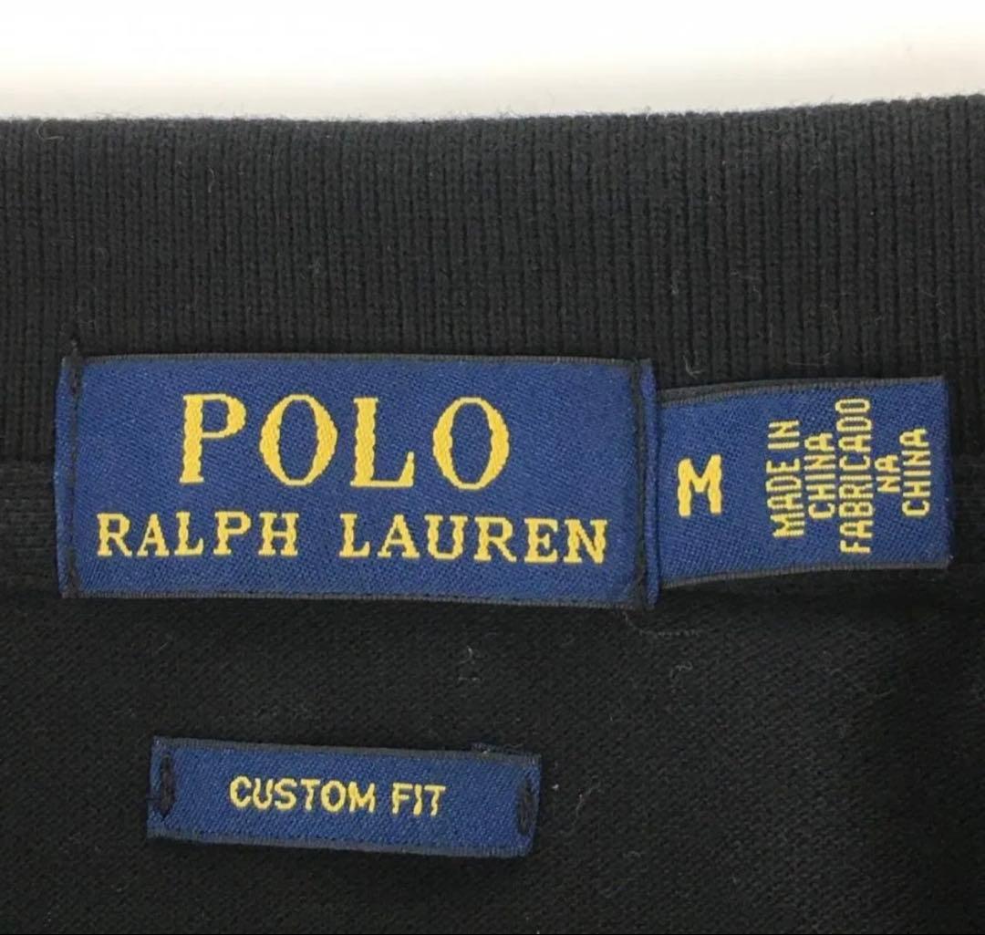 ポロラルフローレン　ビッグポニーポロシャツ M ブラック
