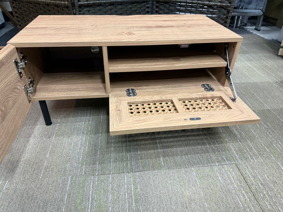 【超美品】LOWYA ロウヤ　フィナント　テレビボード80 テレビ台