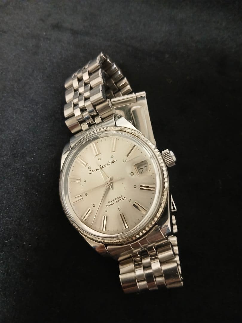 ②【CITIZEN】シチズンホーマーデイト17石パラウォーター