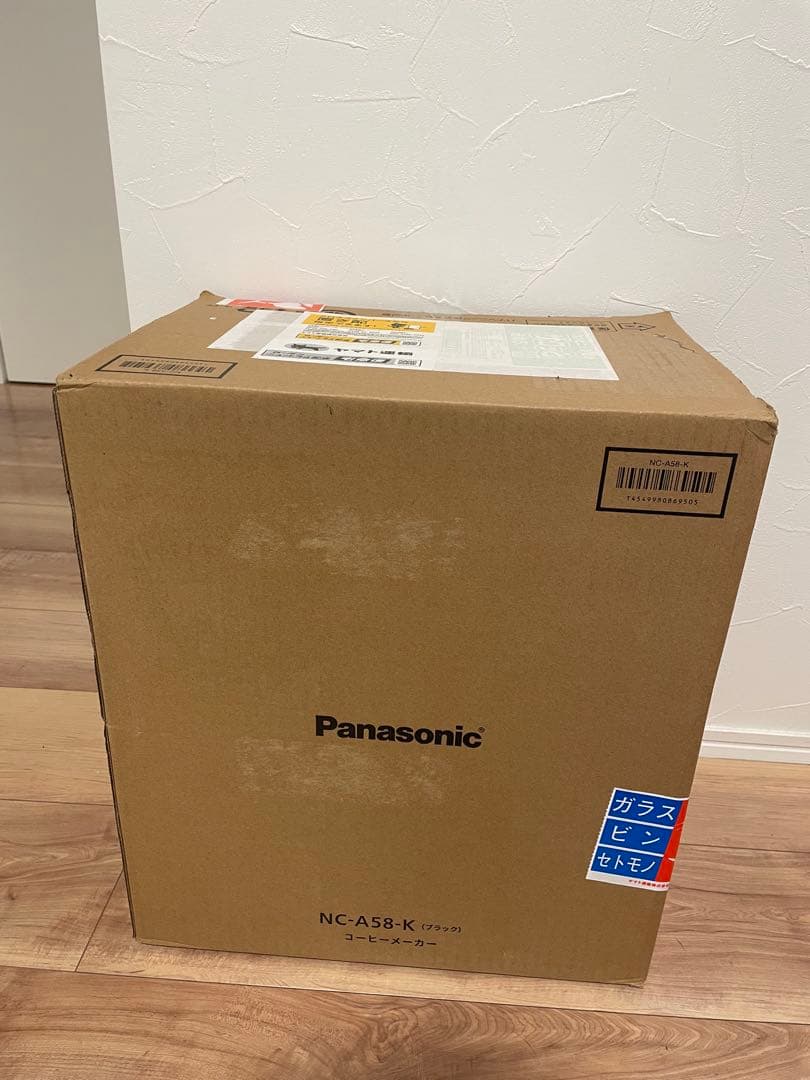 新品未使用 未開封 Panasonic NC-A58-K コーヒーメーカー