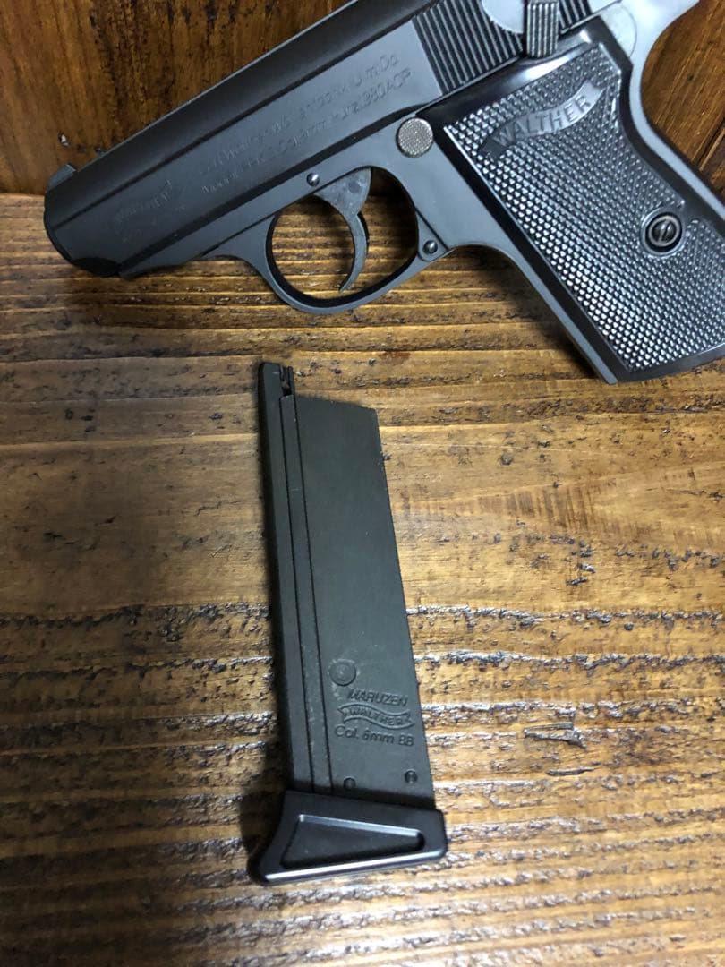 マルゼン　ワルサー　ニューPPK/Sブローバック　ガスガン
