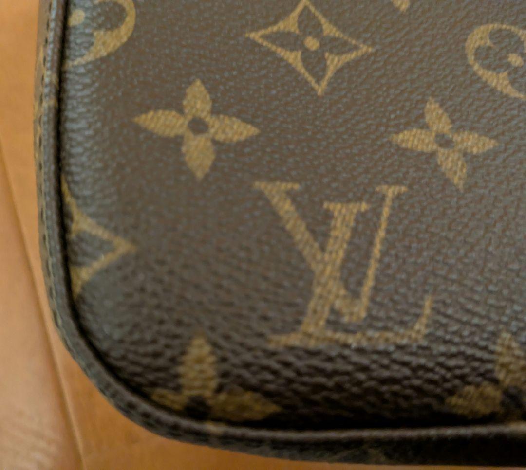 ルイヴィトン　VUITTON モノグラム　ルーピング　MM ショルダーバッグ