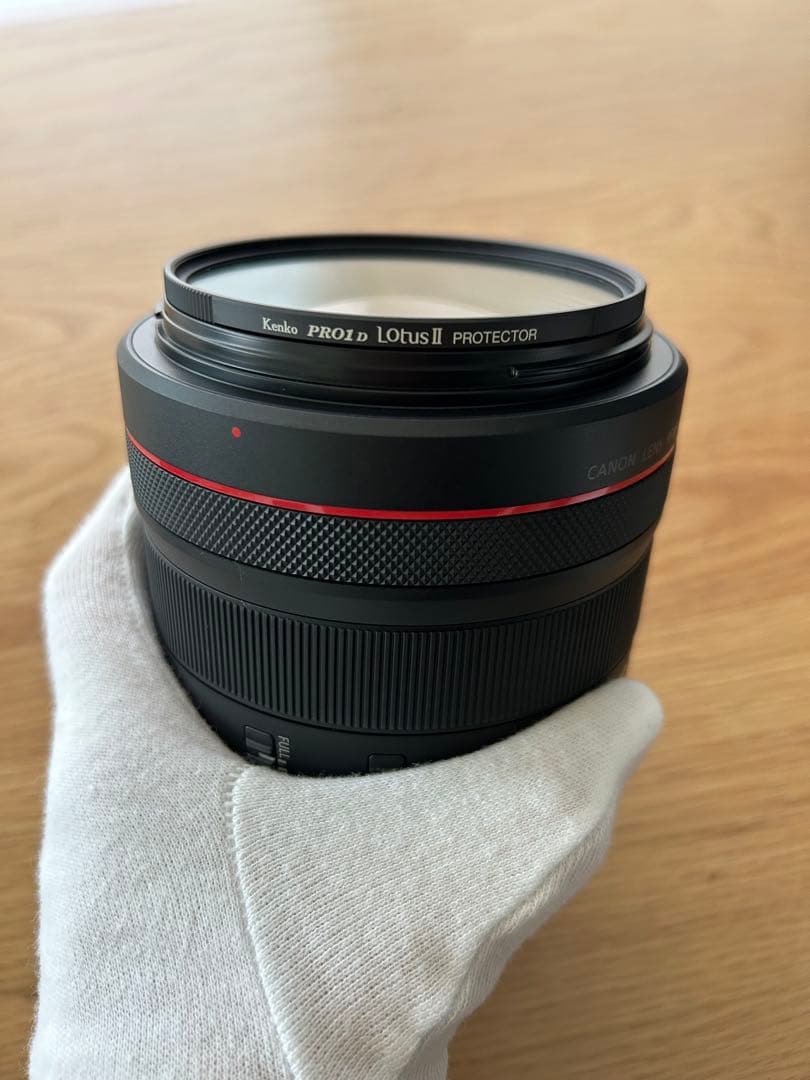 Canon RF85mm F1.2 L USM 美品｜純正フード・フィルター付き