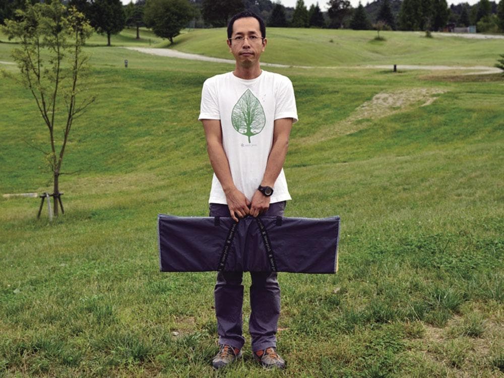  peak ワンアクションローテーブル 竹