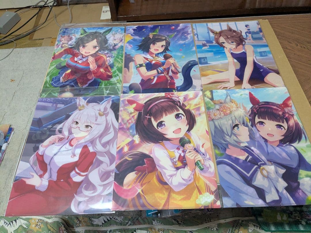 ウマ娘 サポカA4クリアファイル 83枚セット