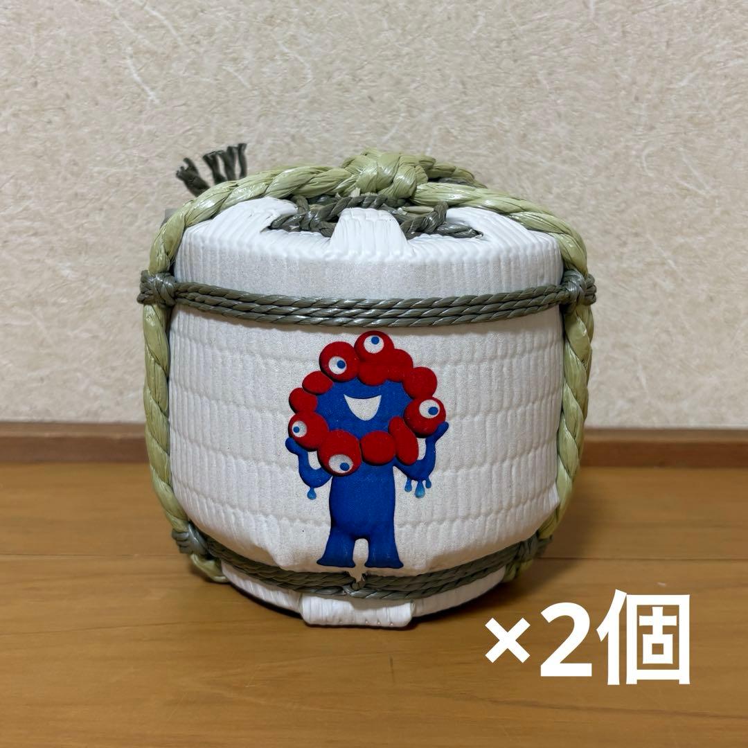 ミャクミャク　ミニ樽酒　2個セット　EXPO2025