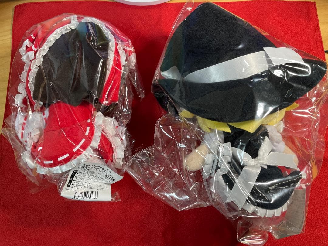 ☆新品☆東方ぬいぐるみ　ふもふもれいむ　ふもふもれまりさ　2体セット