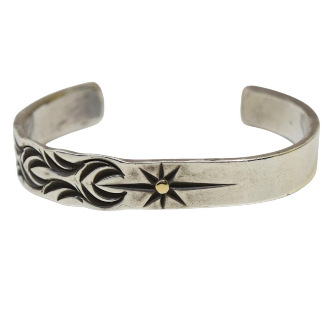 ビッグハンド BIG HAND 片面アラベスクバングル 2559