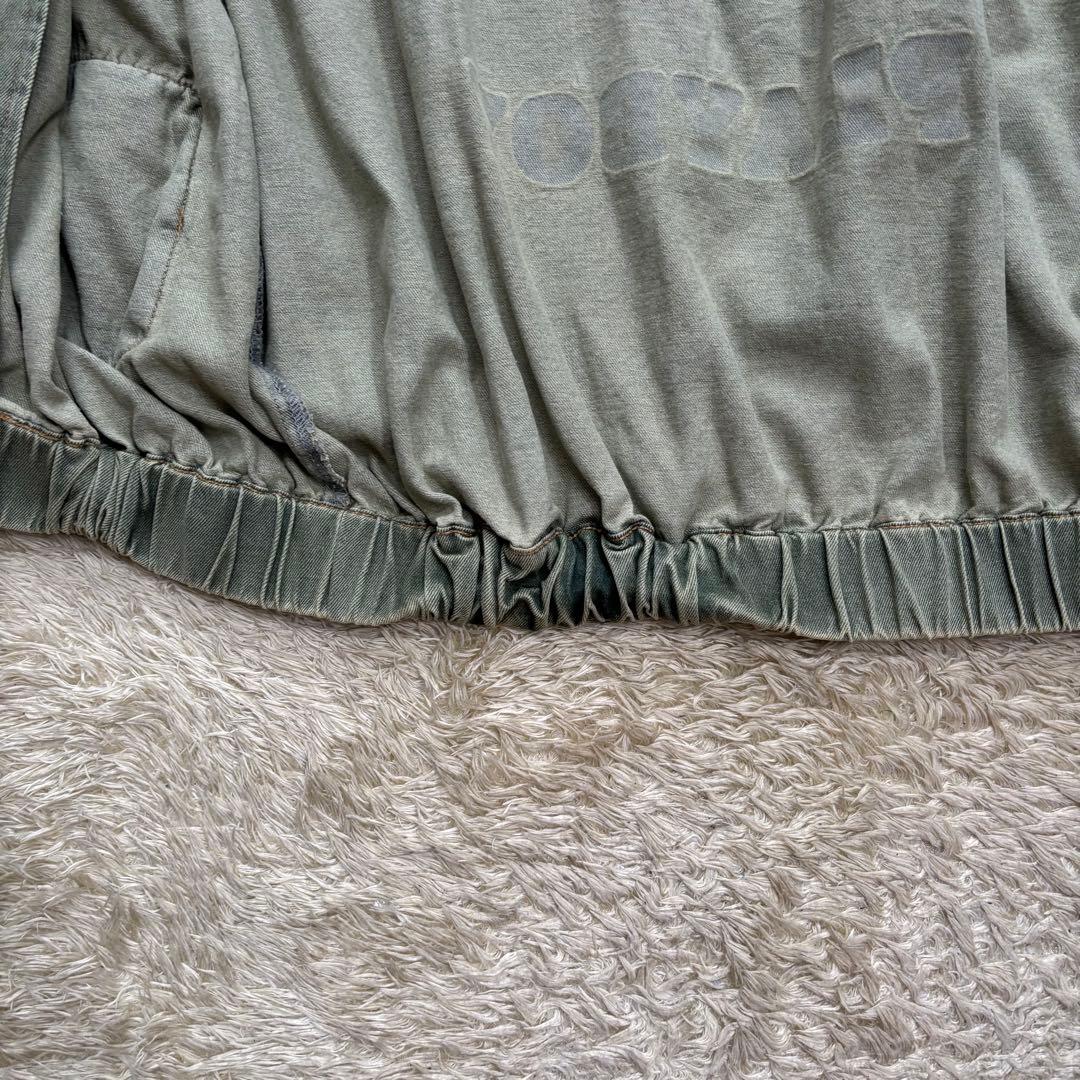 Missguided x Playboy セージ　ヴィンテージロゴ　ジャケット