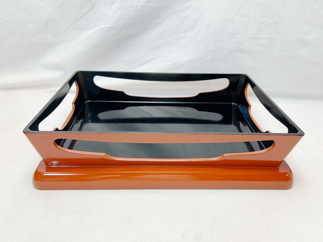 ほぼ未使用 茶道具 木製朱塗 屠蘇器五ツ揃 沈金松竹梅鶴亀蒔絵 木箱